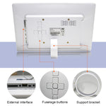Cornice digitale LED 10,1 pollici con telecomando e memoria SD