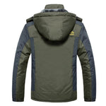 Giacca militare in pile antivento impermeabile uomo