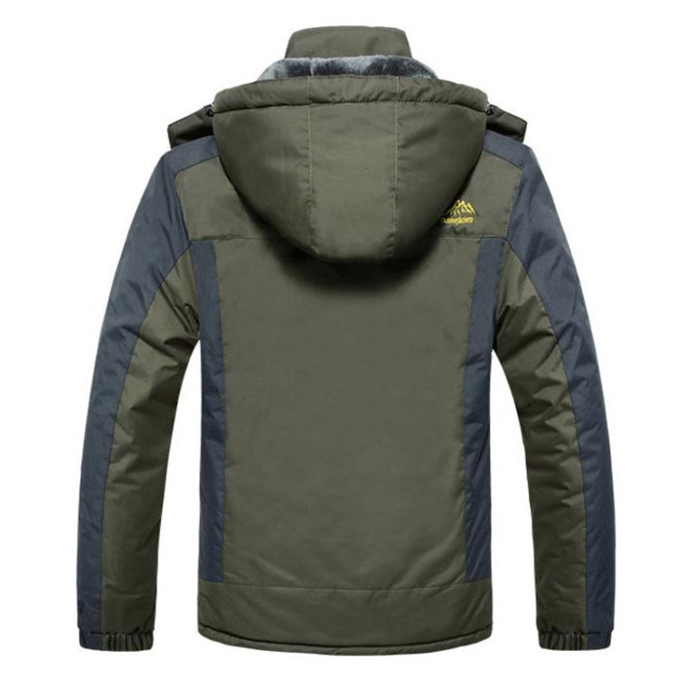 Giacca militare in pile antivento impermeabile uomo