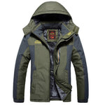 Giacca militare in pile antivento impermeabile uomo