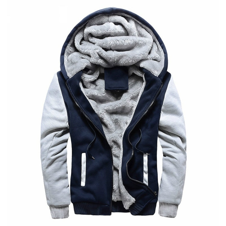 Parka invernale uomo con cappuccio antivento caldo
