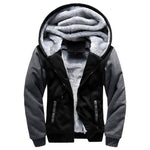 Parka invernale uomo con cappuccio antivento caldo