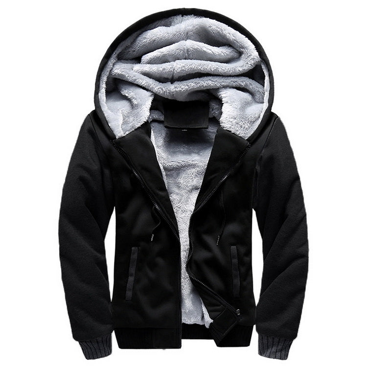 Parka invernale uomo con cappuccio antivento caldo