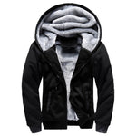 Parka invernale uomo con cappuccio antivento caldo