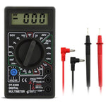 Multimetro digitale DT830B con display LCD e test diodi