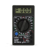 Multimetro digitale DT830B con display LCD e test diodi - immagine 2
