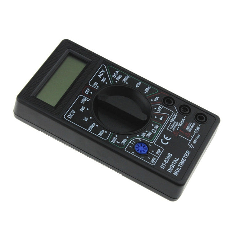 Multimetro digitale DT830B con display LCD e test diodi - immagine 4