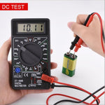 Multimetro digitale DT830B con display LCD e test diodi - immagine 7
