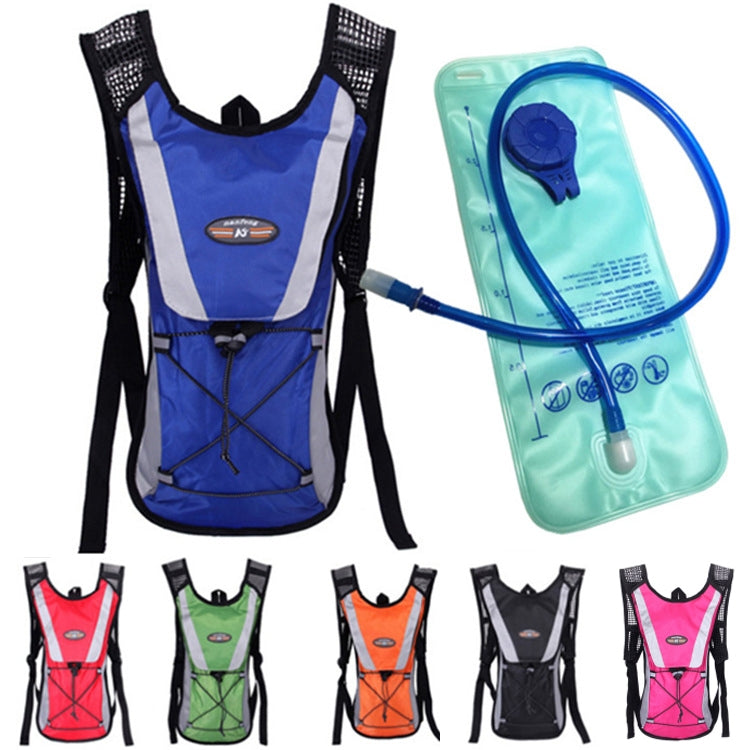 Zaino ciclismo e sport outdoor con sacca acqua 2L