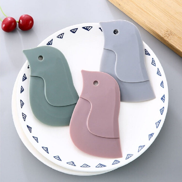 Set 4 Raschietti da Cucina Morbidi a Forma di Pinguino