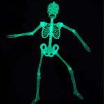Scheletro luminoso fluorescente per Halloween 35-150 cm