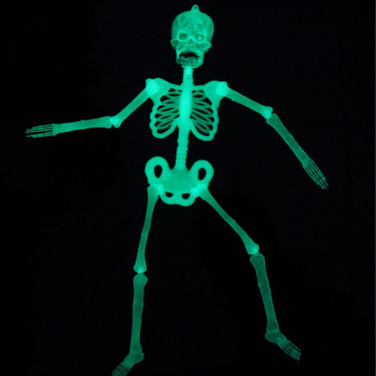 Scheletro luminoso fluorescente per Halloween 35-150 cm