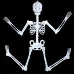 Scheletro luminoso fluorescente per Halloween 35-150 cm