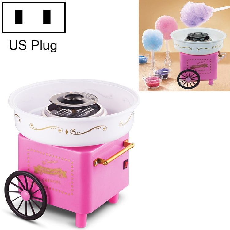 Mini macchina per zucchero filato con carrello retrò 500W