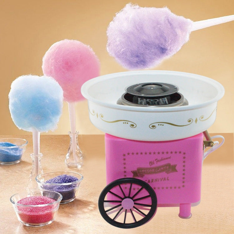 Mini macchina per zucchero filato con carrello retrò 500W