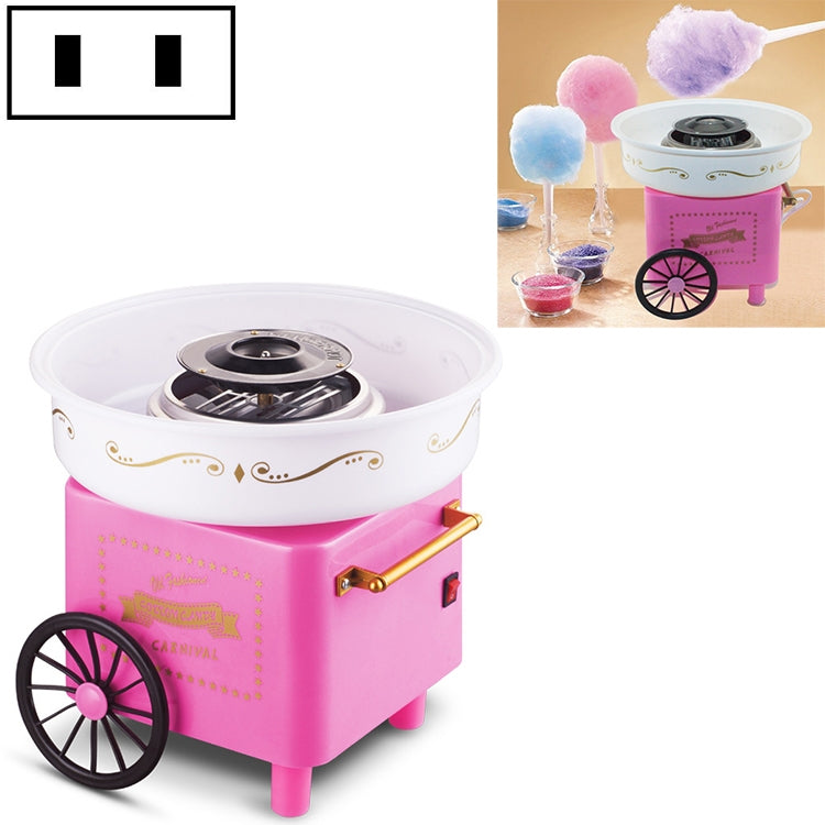 Mini macchina per zucchero filato con carrello retrò 500W