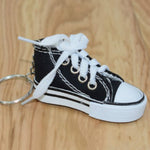 Ciondolo portachiavi sneaker mini scarpe in tela 2 pezzi