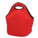 Borsa da pranzo portatile in neoprene con cerniera