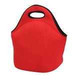 Borsa da pranzo portatile in neoprene con cerniera