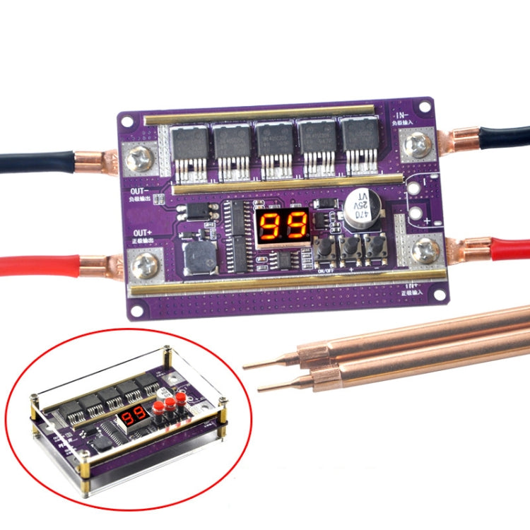 Batteria al piombo 12V con display digitale per saldatrice a punt
