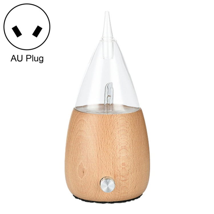Umidificatore d'aria per aromaterapia in legno e vetro