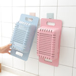 Scolapiatti regolabile in plastica per lavello 41x22x11 cm