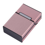 Portasigarette in alluminio tascabile 9.5x6x3 cm