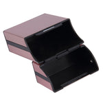 Portasigarette in alluminio tascabile 9.5x6x3 cm