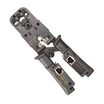 Pinza crimpatrice per cavi 4P, 6P e 8P con tester integrato
