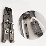 Pinza crimpatrice per cavi 4P, 6P e 8P con tester integrato - immagine 4