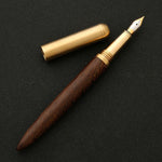 Penna stilografica in legno 0,7 mm 15 cm