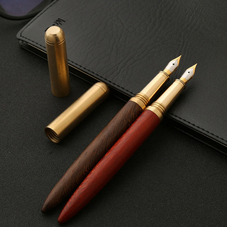 Penna stilografica in legno 0,7 mm 15 cm