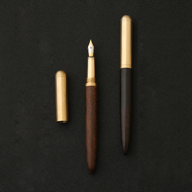 Penna stilografica in legno 0,7 mm 15 cm