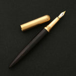 Penna stilografica in legno 0,7 mm 15 cm