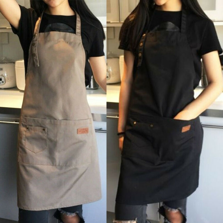 Grembiule in tela 2 pezzi per caffetteria e ristorante