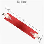 Tovaglia natalizia runner Babbo Natale 180x33 cm