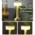 Luce decorativa LED con barra di ricarica e interruttore touch