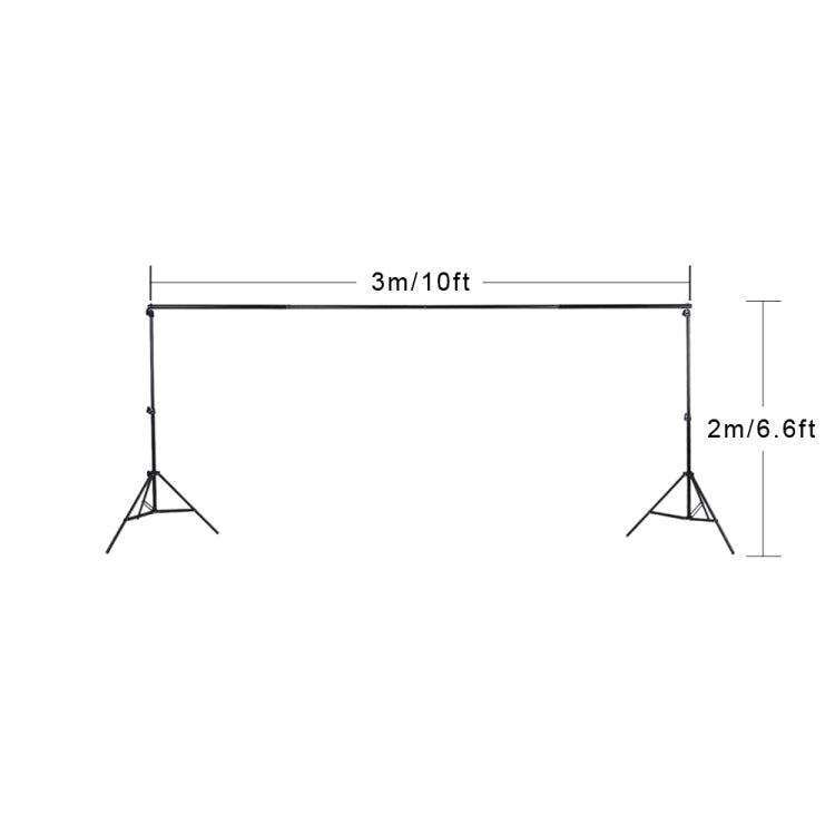 Kit traversa per fondale di supporto per sfondo per studio fotografico 200 * 300 cm, 200x300cm
