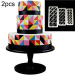 Striscia in rilievo per decorare torte 19,5x5 cm