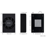 Ventola raffreddamento regolabile per Jetson Orin NX e Nano