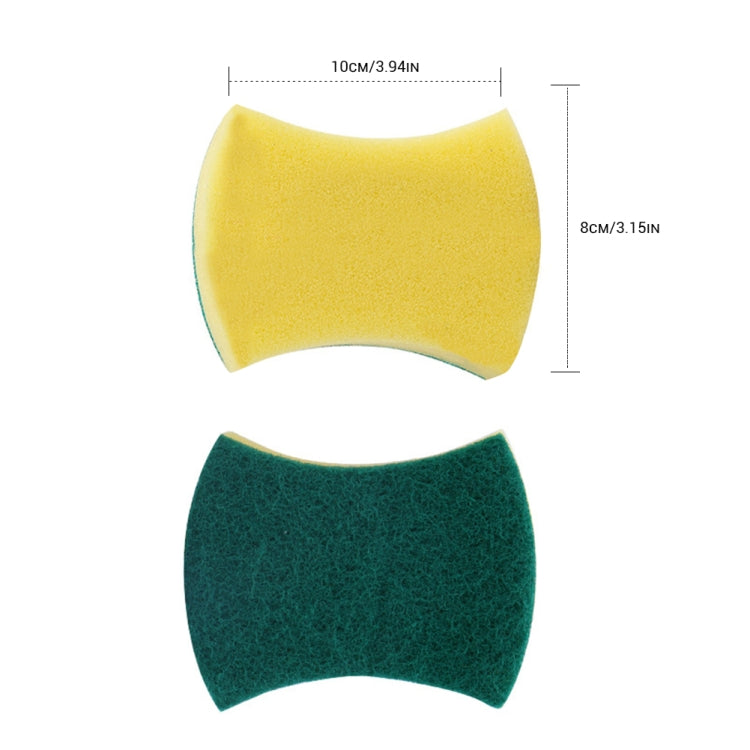 Set 10 spugne magiche per pulizia cucina 10x8x4 cm