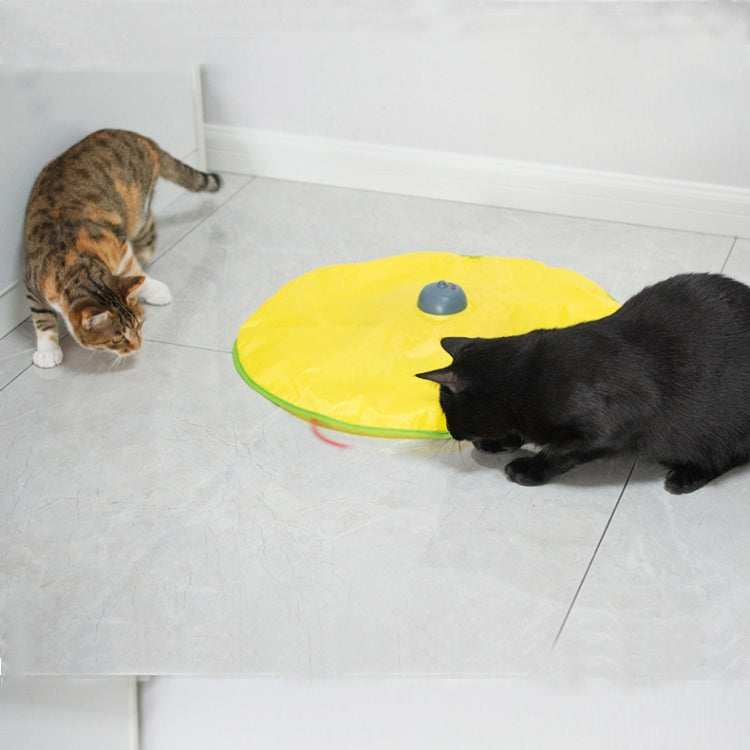 Tavolo da gioco elettrico per gatti in plastica 25x20x5 cm