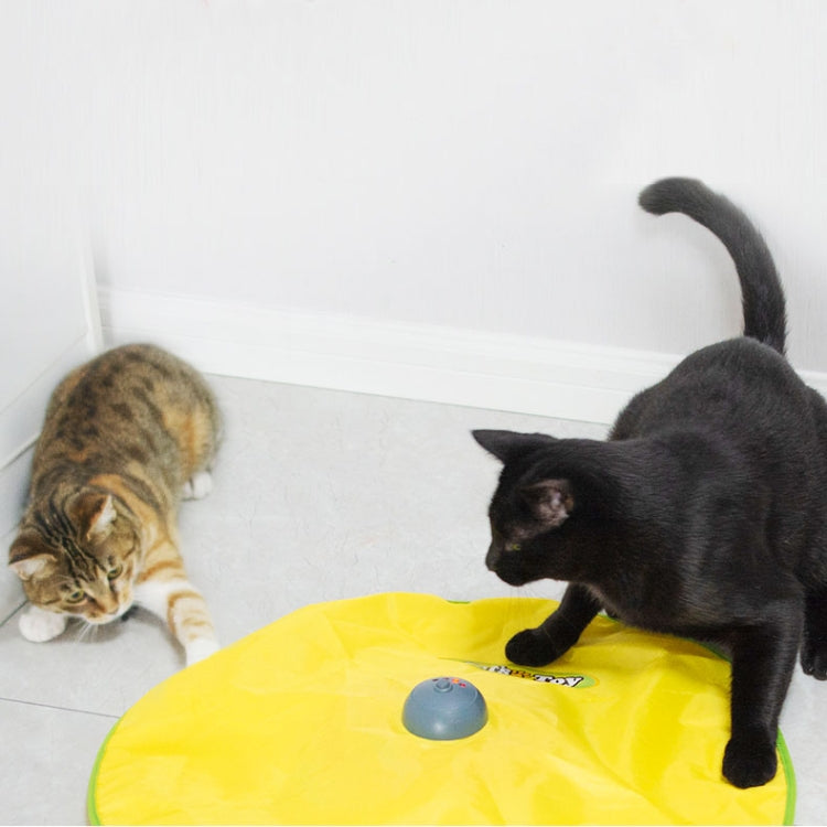 Tavolo da gioco elettrico per gatti in plastica 25x20x5 cm