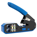 Pinza crimpatrice RJ45 8P6P con spelafili 140mm