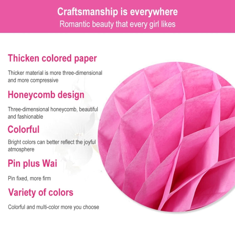 Lanterna a sfera in carta nido d'ape 15-30 cm 2 pezzi