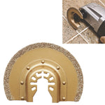 Lama semicircolare in carburo per utensile multifunzione 132 mm