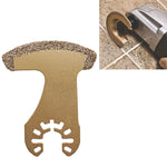 Lama semicircolare in carburo per utensile multifunzione 132 mm