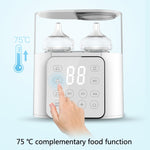 Sterilizzatore e scaldabiberon doppio N20 con EU/US Plug