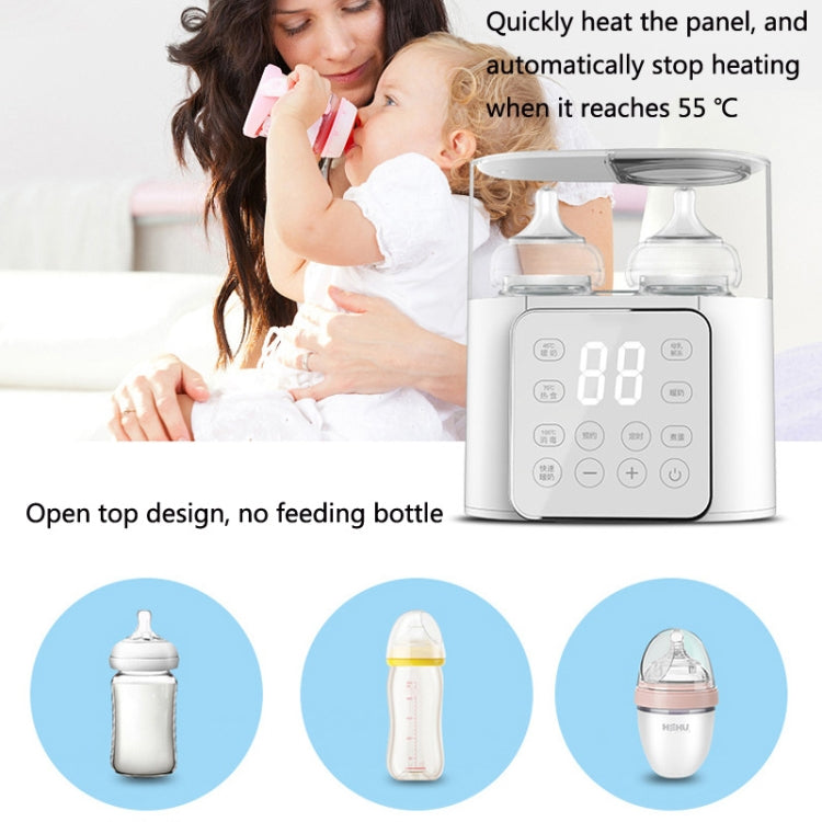 Sterilizzatore e scaldabiberon doppio N20 con EU/US Plug