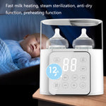 Sterilizzatore e scaldabiberon doppio N20 con EU/US Plug